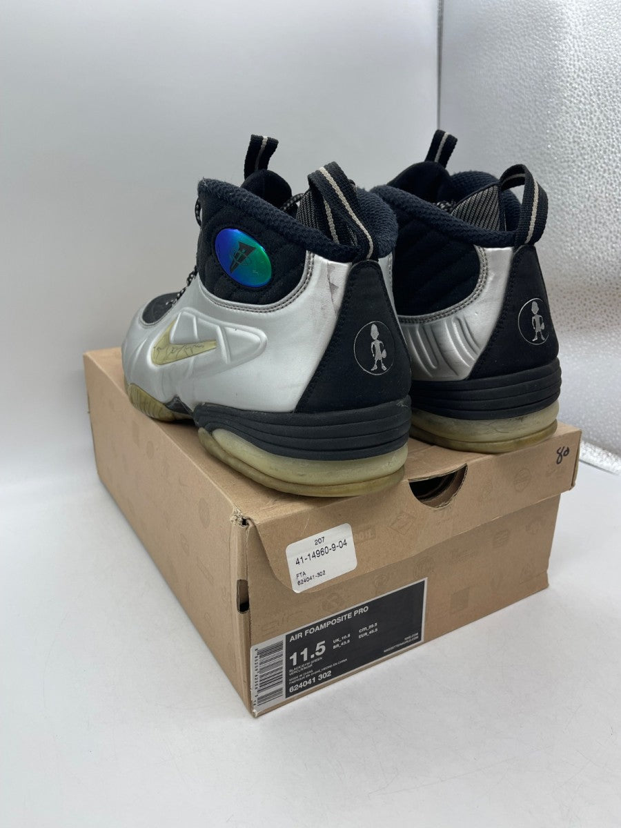 Nike 1/2 Cent 'Black Silver' 11 (Moderately Worn Pre-Owned) - Image 4
