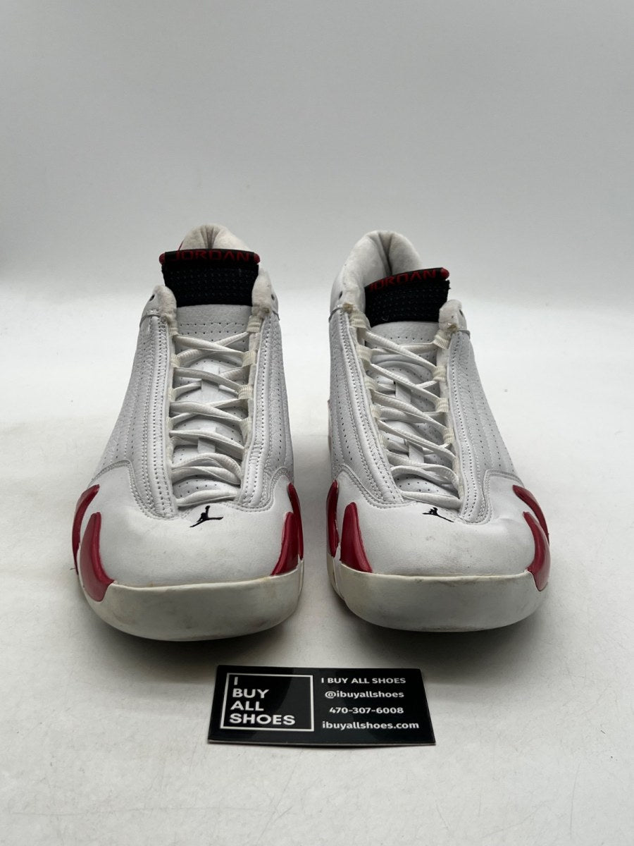 Jordan 14 Retro Candy Cane (2006) 11.5 (Heavily Worn Pre-Owned) - Image 2