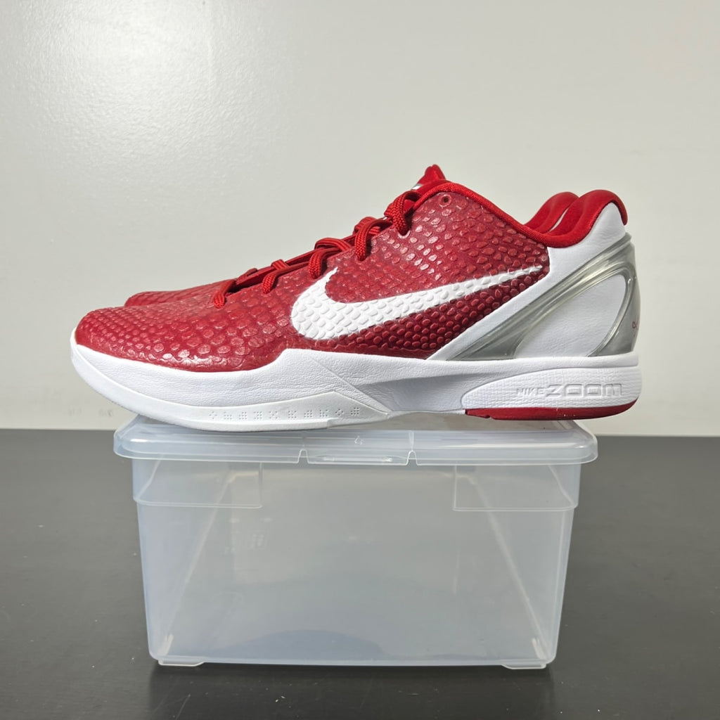 Nike Kobe 6 TB Varsity Red 12 (New Pre-Owned)NikeVarsity Red/White/Metallic Silver - Image 3