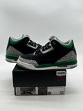 Jordan 3 Retro Pine Green (GS) 6.5Y (Lightly Worn Pre-Owned) - Image 1