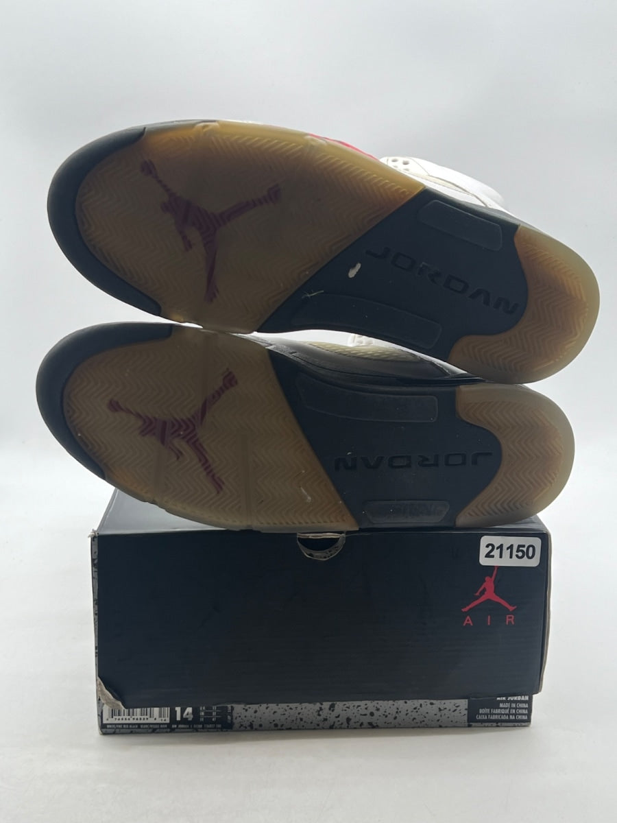 Jordan 5 Retro Fire Red (2013) 14 (Heavily Worn Pre-Owned) - Image 7