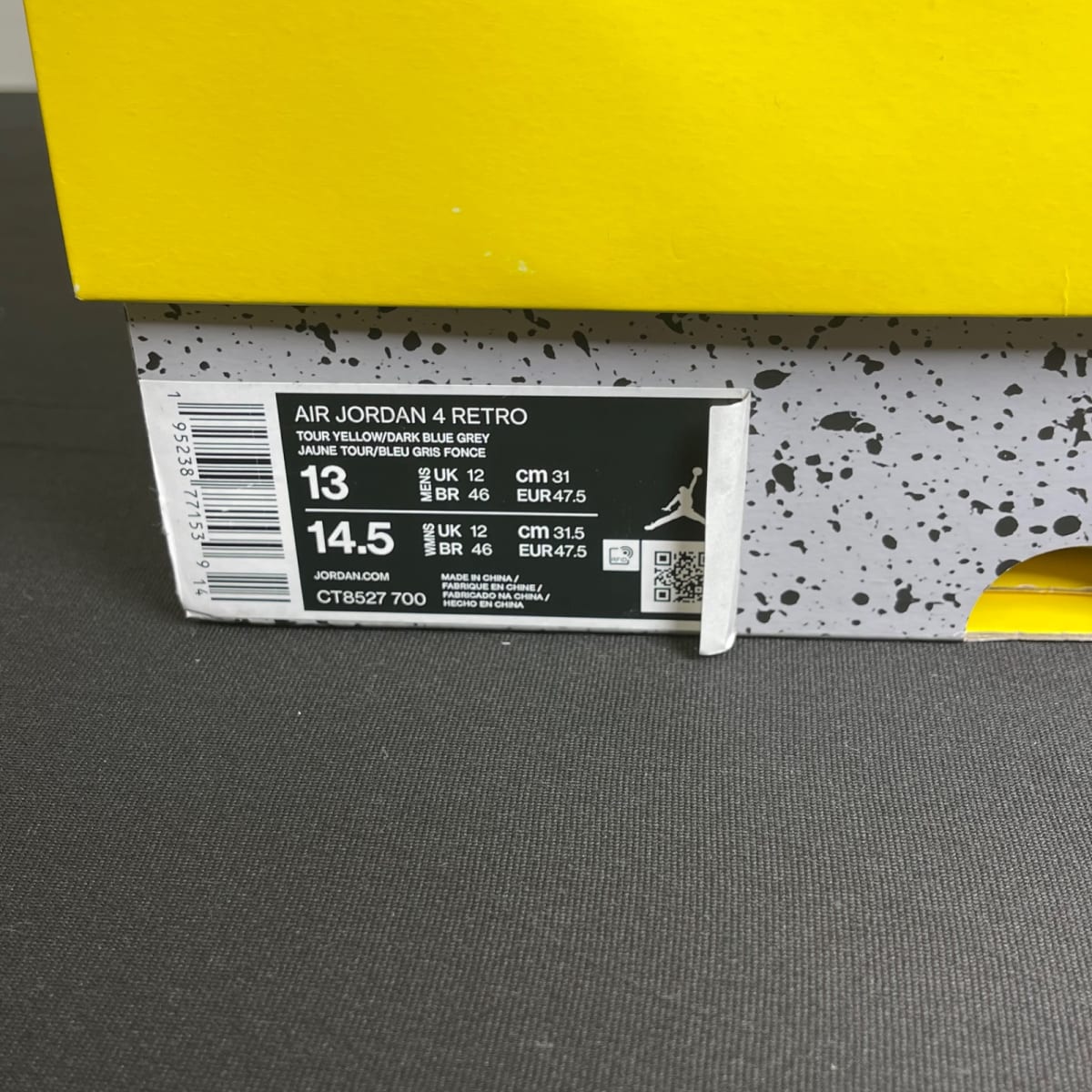 Jordan 4 Retro Lightning (2021) (Size 13) - aux