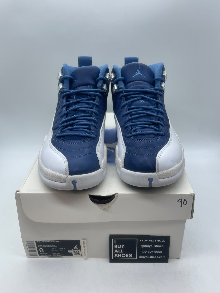 Jordan 12 Retro Indigo 8 (Moderately Worn Pre-Owned) - Image 2