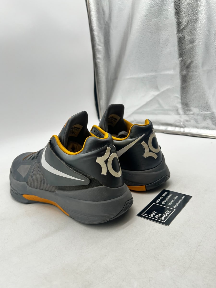 Nike Zoom KD 4 'Cool Grey Del Sol' 11.5 (Lightly Worn Pre-Owned) - Image 4