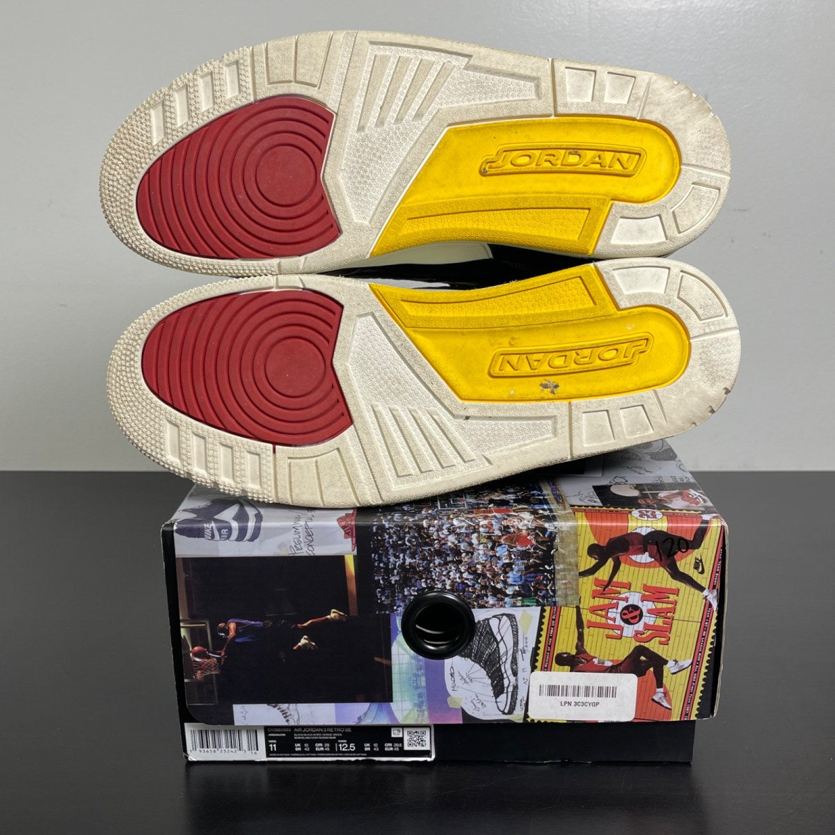 Jordan 3 Retro SE Animal Instinct 2.0 11 (Moderately Worn Pre-Owned)JordanBlack/Dark Mocha/Rope/Multi-Color - Image 5