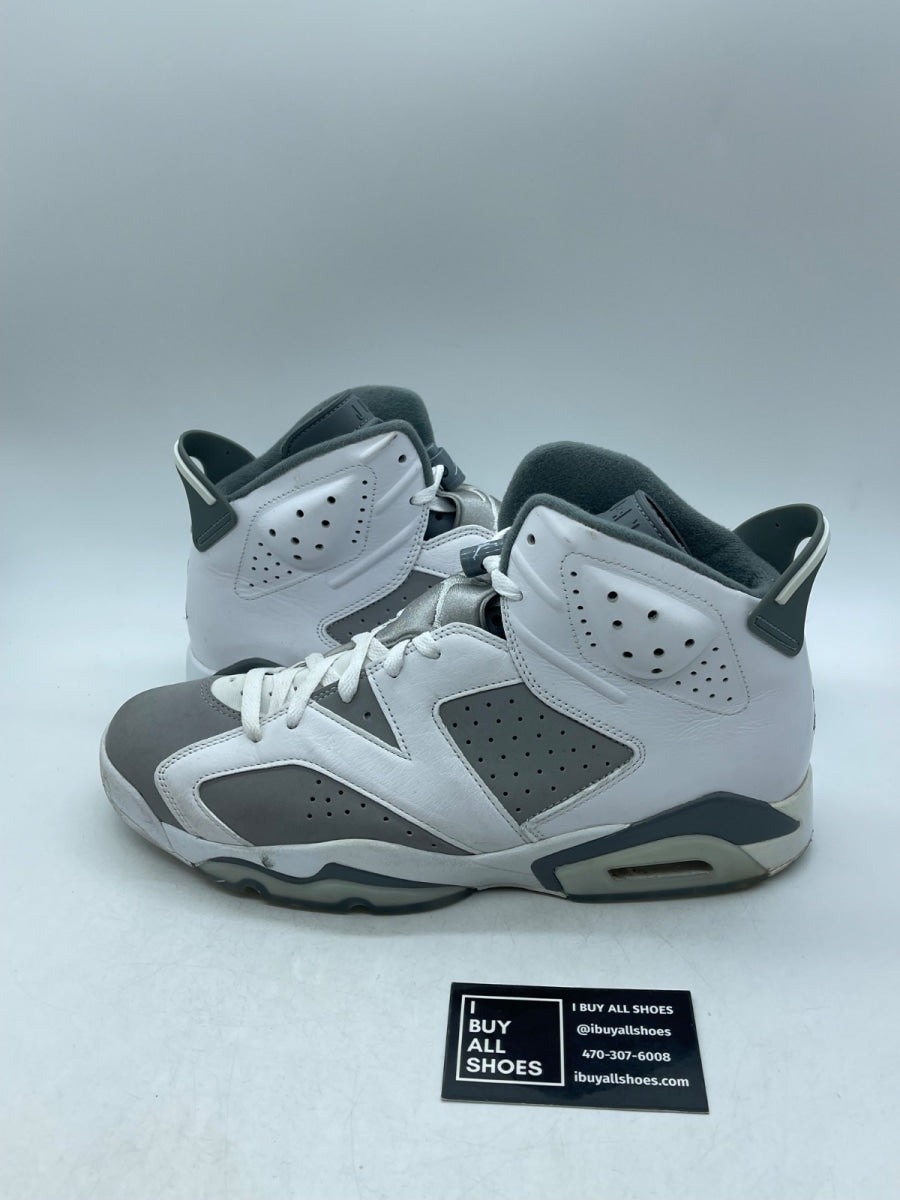 Jordan 6 Retro Cool Grey 12 (Heavily Worn Pre-Owned) - Image 1
