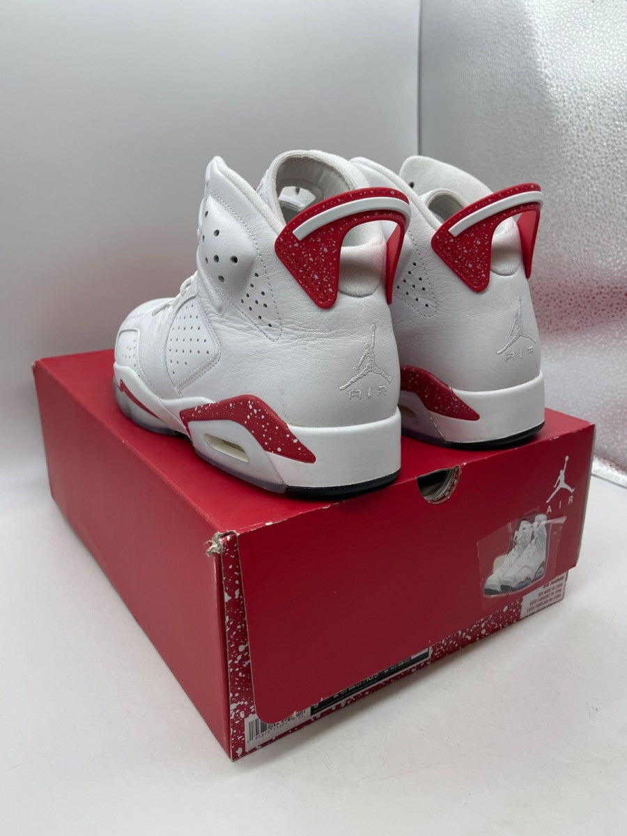 Jordan 6 Retro Red Oreo 9 (Moderately Worn Pre-Owned)JordanWhite/University Red-Black - Image 4