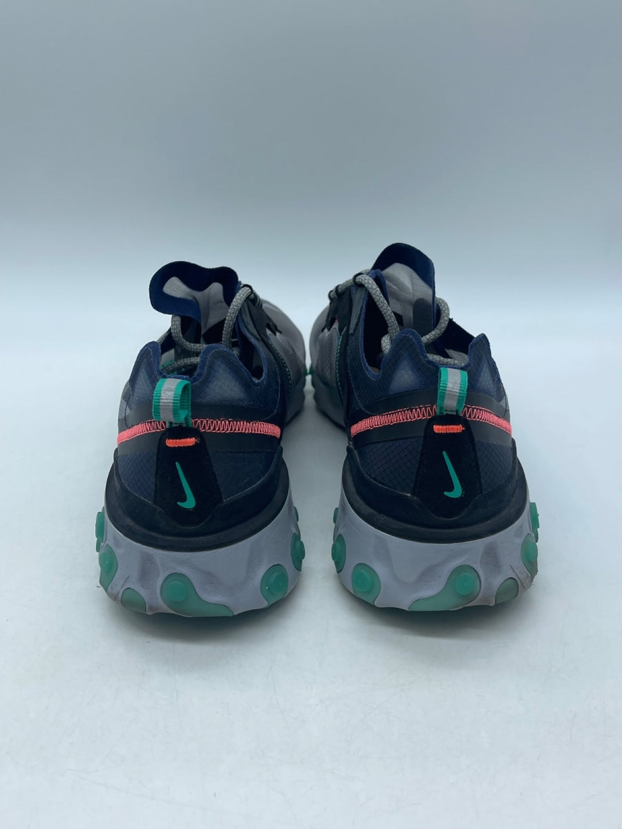 Nike React Element 87 Black Neptune Green 12 (Moderately Worn Pre-Owned) - Image 3