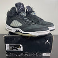 Jordan 5 Retro Moonlight (2021) 12 (Moderately Worn Pre-Owned)JordanBlack/Cool Grey-White - Image 1