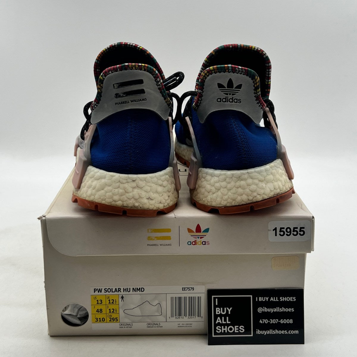 adidas NMD Hu Pharrell Inspiration Pack Powder Blue - Image 3