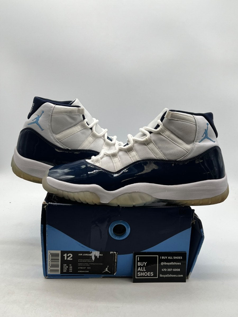 Jordan 11 Retro UNC Win Like 82 12 (Lightly Worn Pre-Owned) - Image 1
