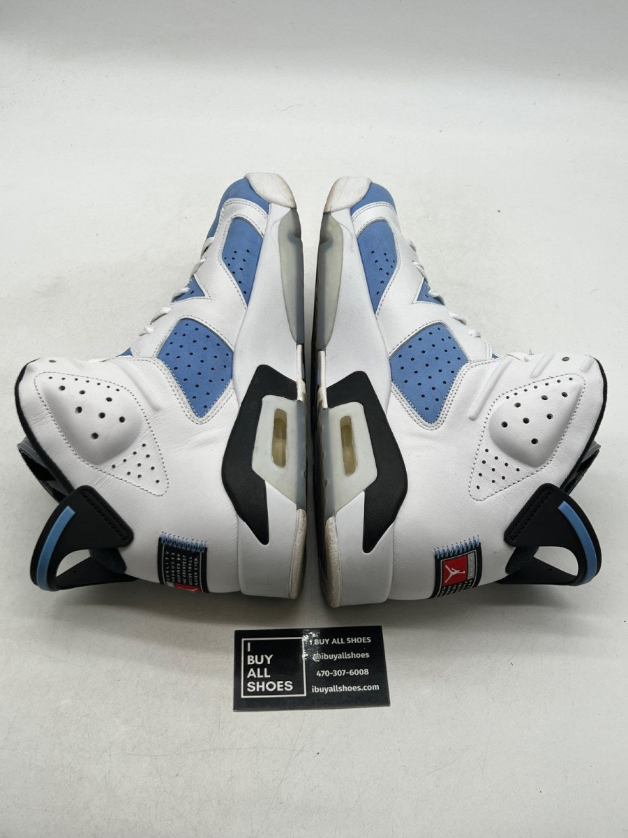 Jordan 6 Retro UNC White 13 (Moderately Worn Pre-Owned) - Image 8