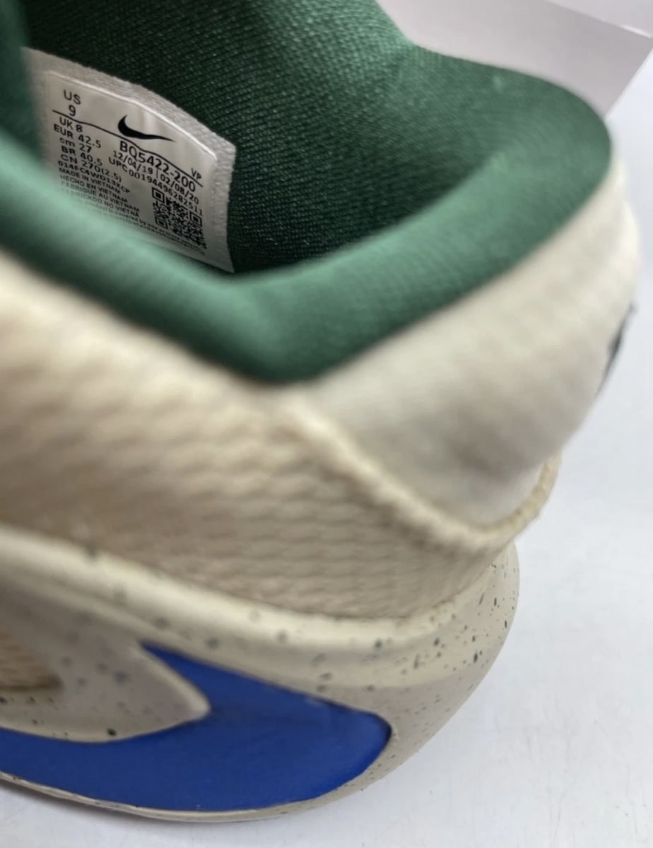 Nike Zoom Freak 1 Cream City 9 (Lightly Worn Pre-Owned)NikeLight Cream/Pacific Blue - Image 8