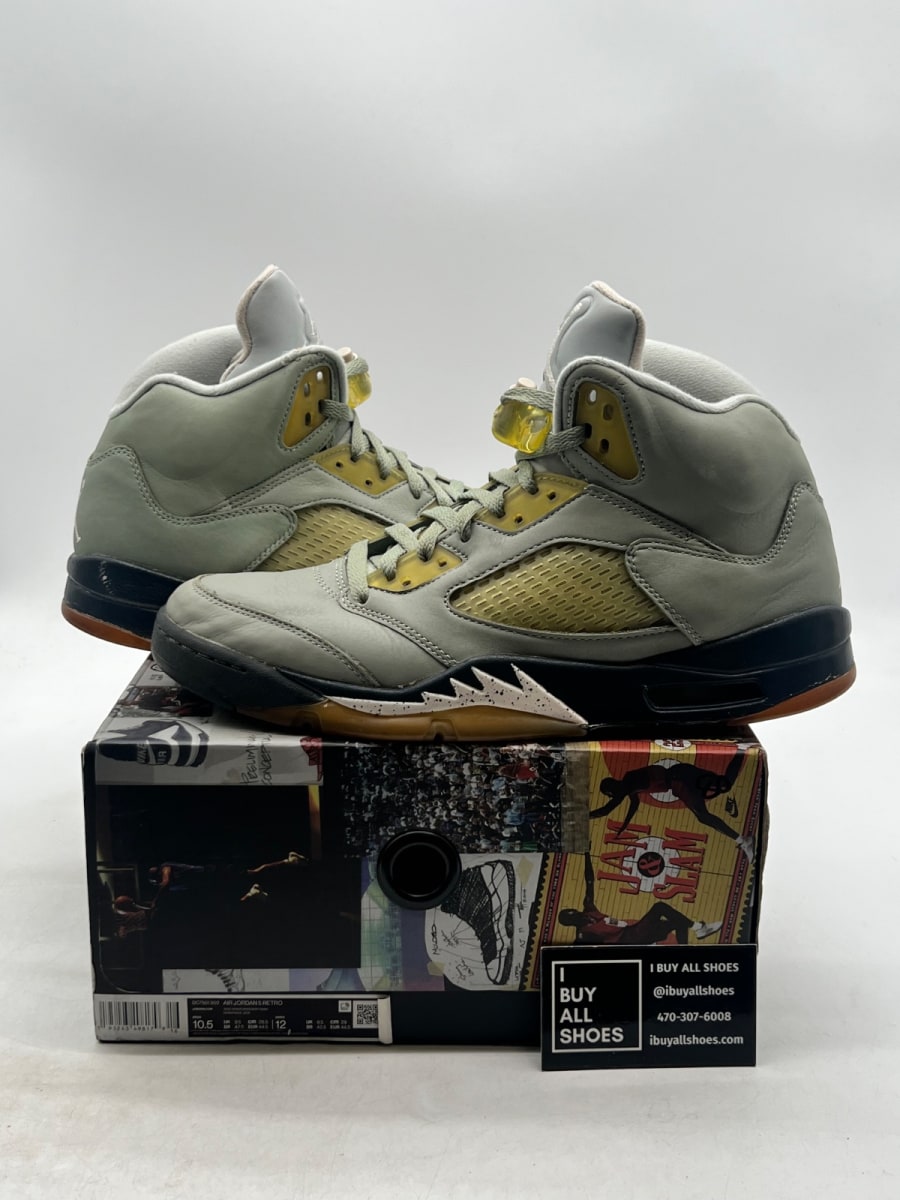 Jordan 5 Retro Jade Horizon 10.5 (Heavily Worn Pre-Owned) - Image 1