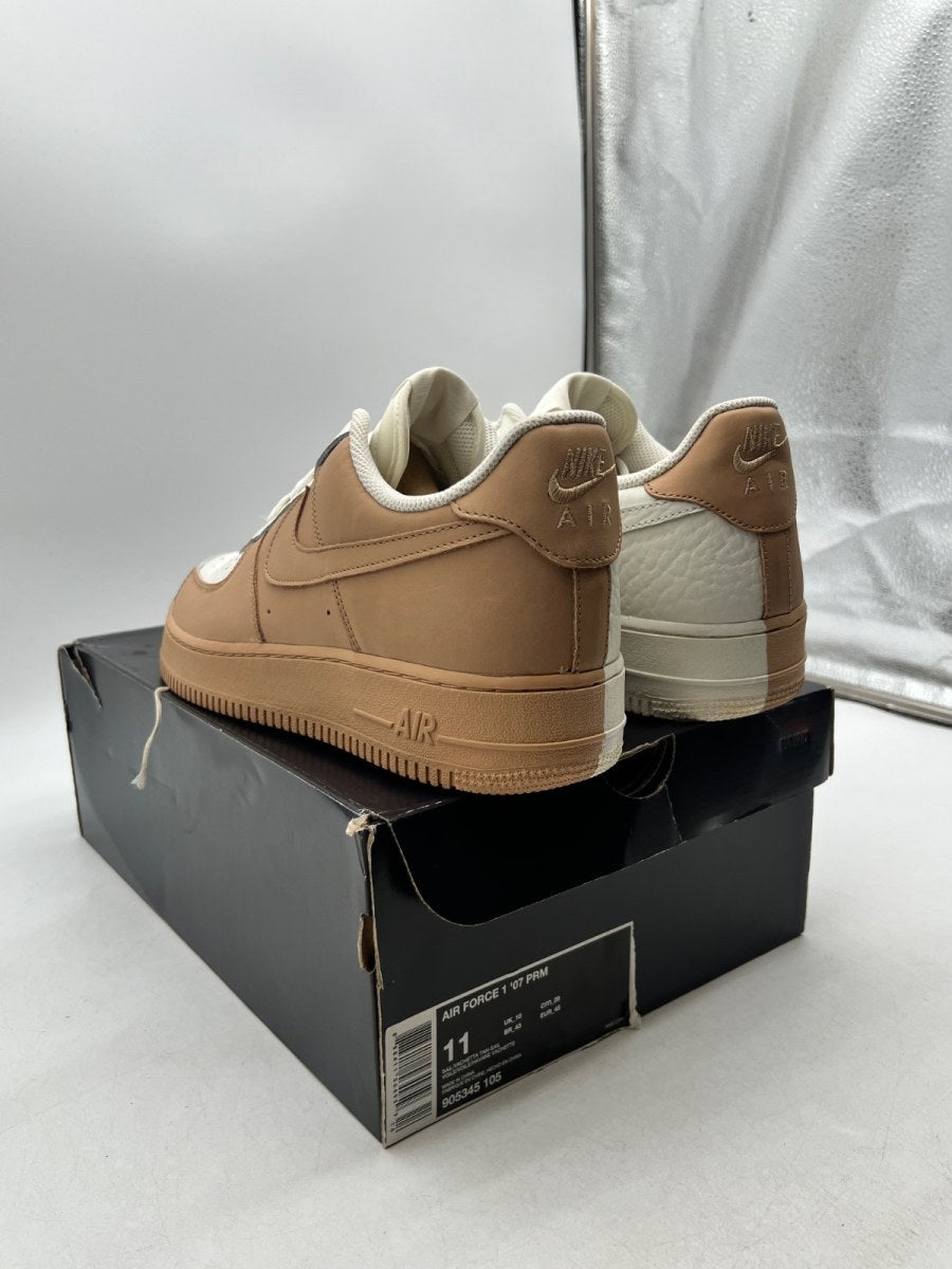 Nike Air Force 1 Low '07 PRM Sail Vachetta Tan Sail 11 (Lightly Worn Pre-Owned)NikeSail/Vachetta Tan-Sail - Image 5