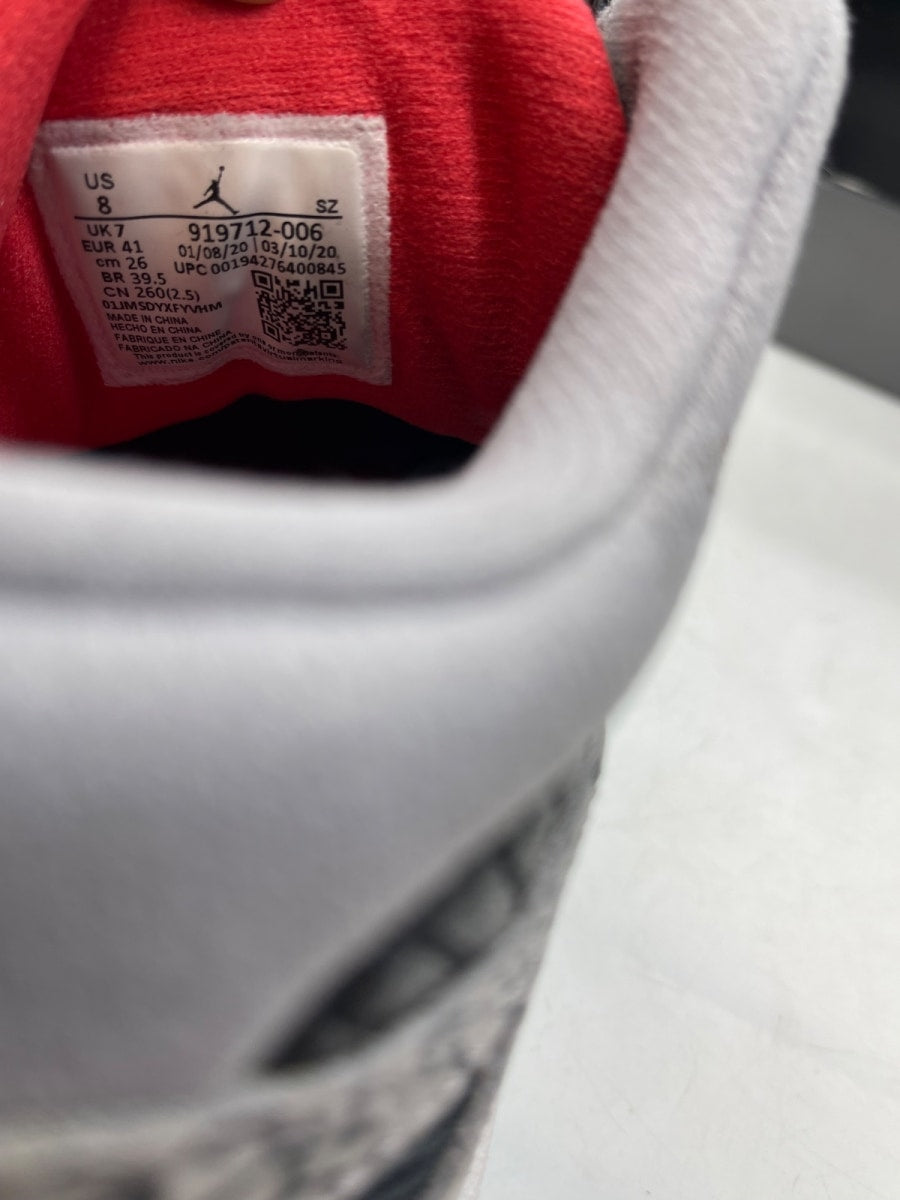 Jordan 11 Retro Low IE Black Cement 8 (Moderately Worn Pre-Owned) - Image 8