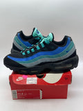 Nike Air Max 95 'Black Hyper Cobalt' 11.5 (Moderately Worn Pre-Owned)Nike - Image 1