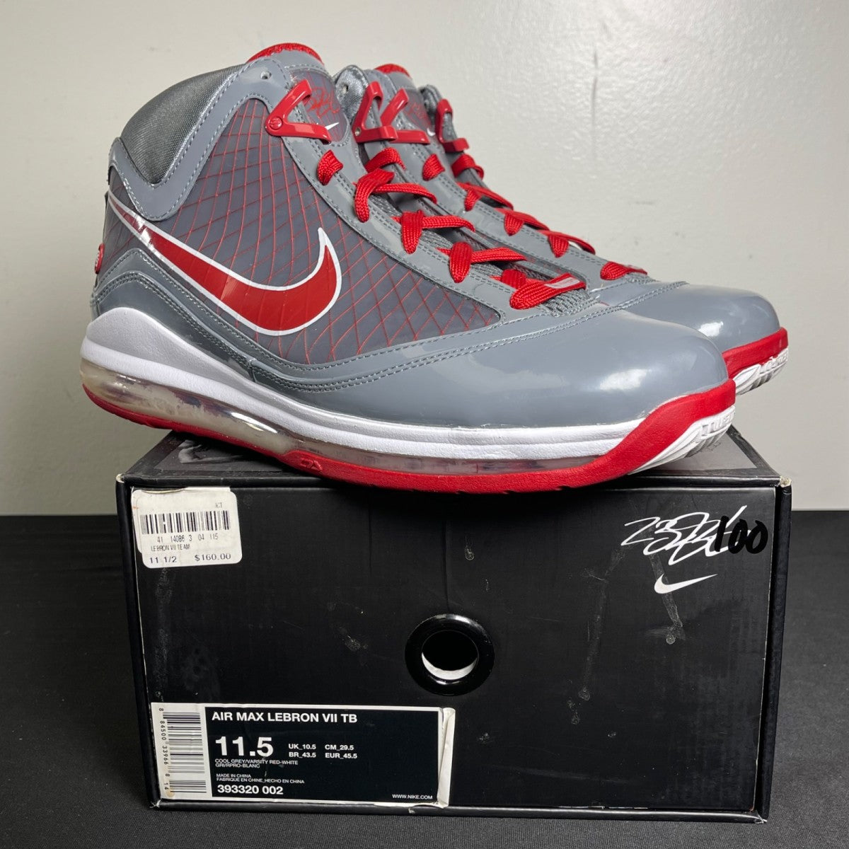 Nike LeBron 7 Eastbay TB Red (Size 11.5) - Image 1