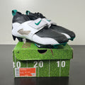 Nike Diamond Turf 93 TD Emerald 11 (New Pre-Owned)NikeWhite/Black/Metallic Gold/Mystic Green - Image 1