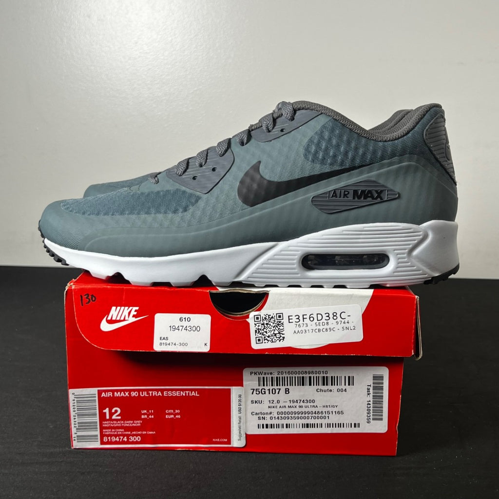 Nike Air Max 90 Ultra Essential 'Hasta' 12 (New Pre-Owned)NikeHasta/Black-Dark Grey-Pure Platinum - Image 3