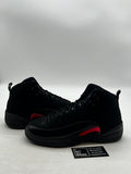 Jordan 12 Retro Black Rush Pink (GS) 9.5Y (Lightly Worn Pre-Owned) - Image 1