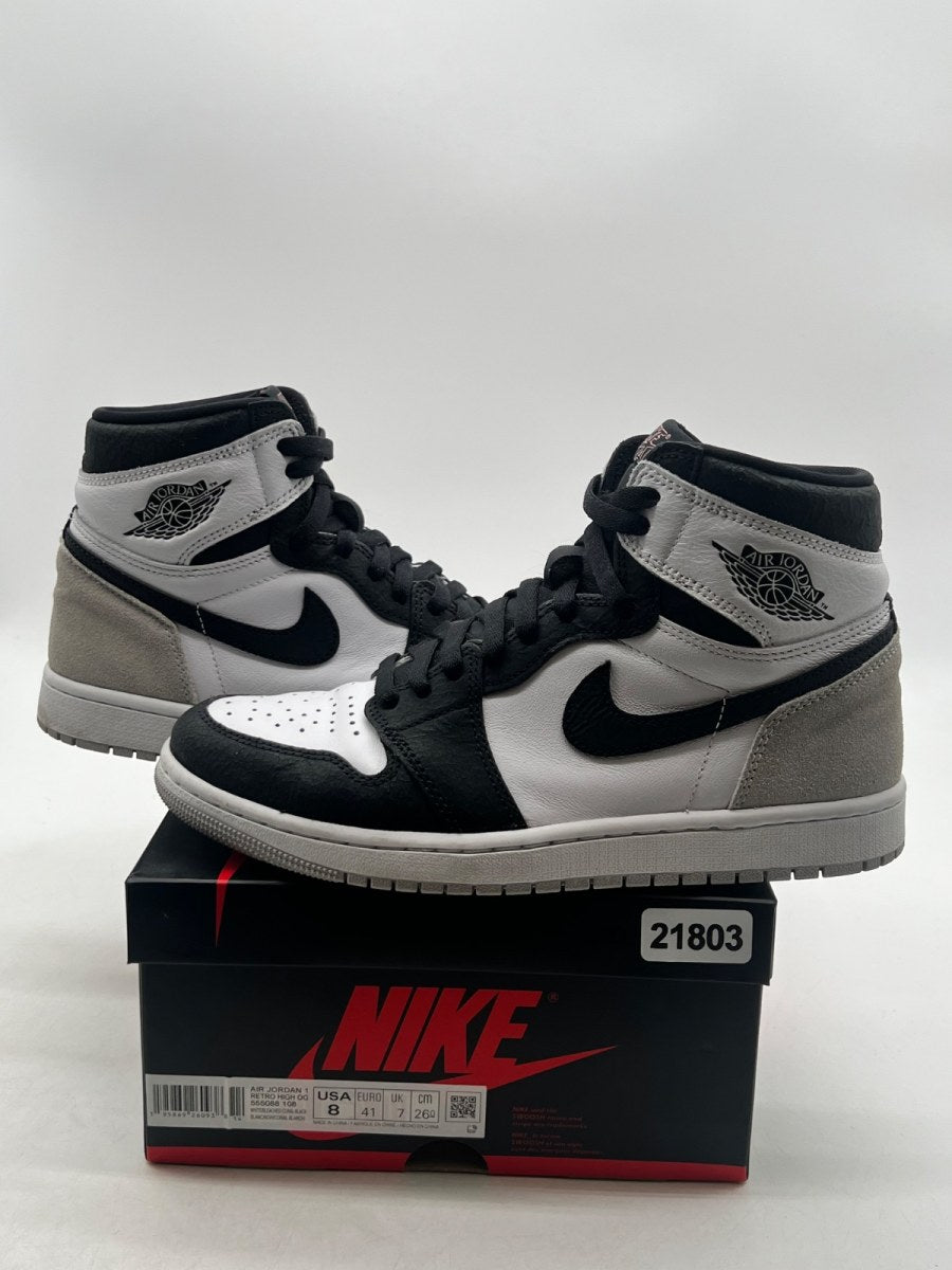 Jordan 1 Retro High OG Bleached Coral 7.5 (Moderately Worn Pre-Owned) - Image 1