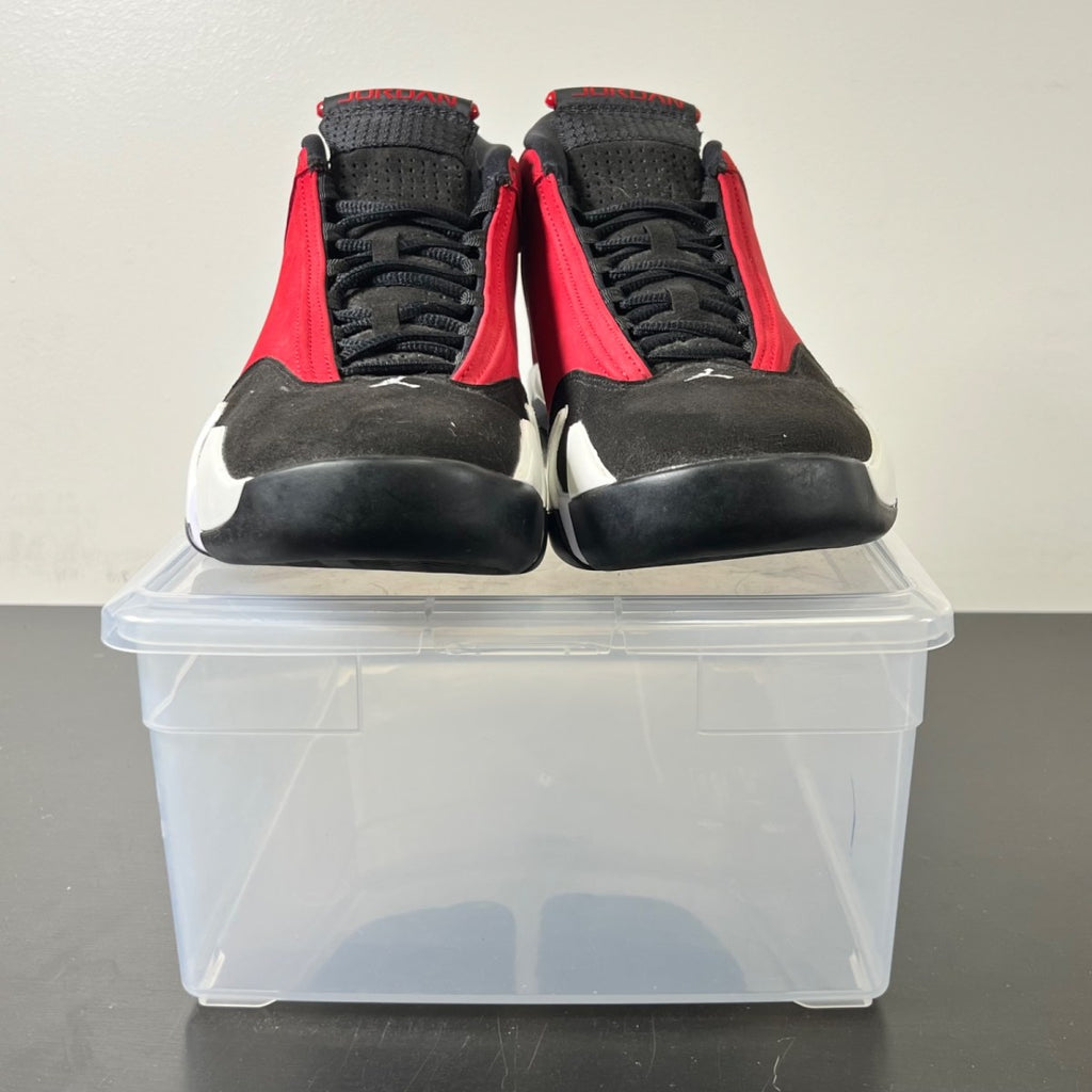 Jordan 14 Retro Gym Red Toro (Size 12) Lightly Worn - Image 2