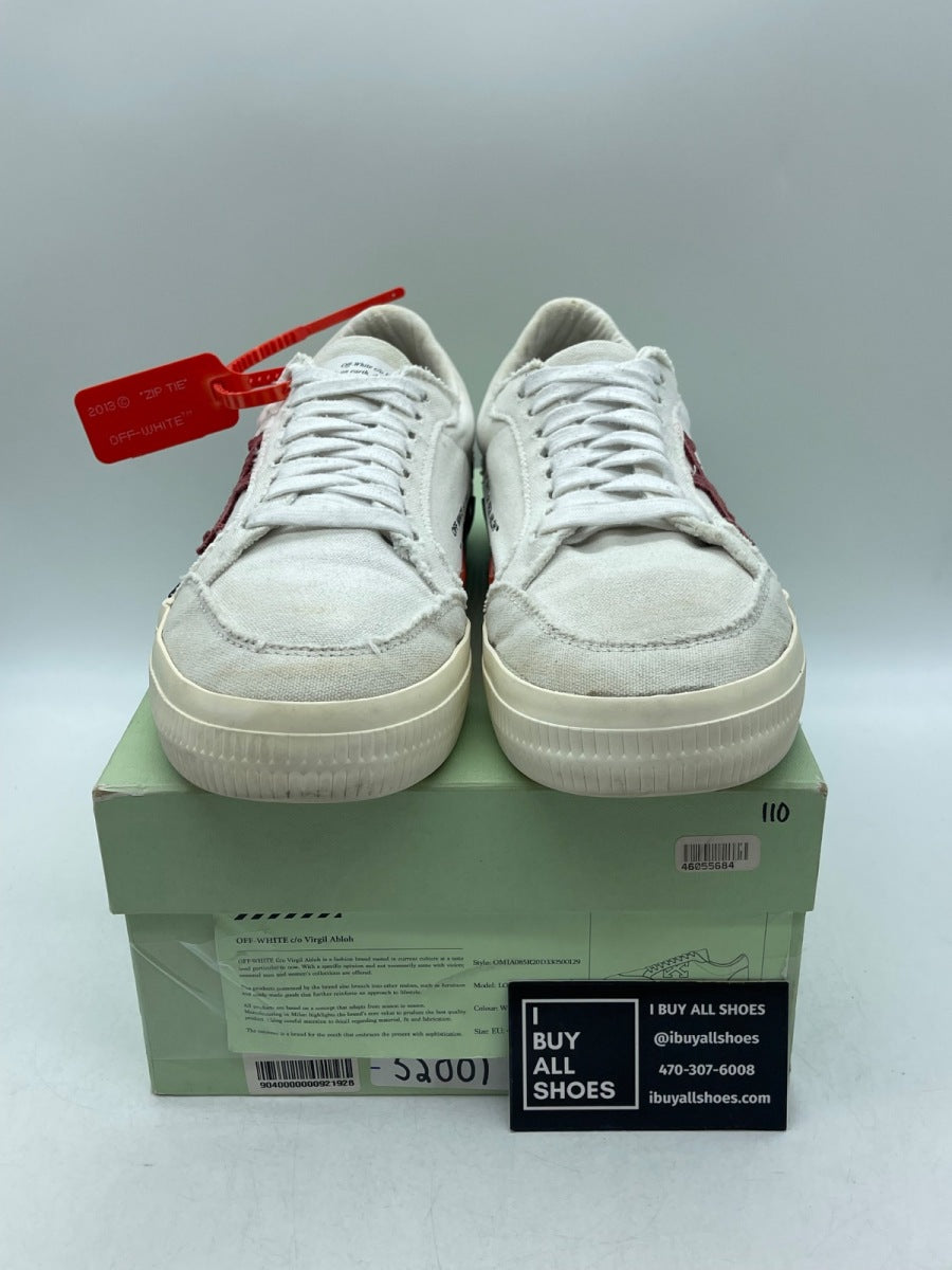 OFF-WHITE Vulc Low Black Violet SS20 41 (Moderately Worn Pre-Owned) - Image 2