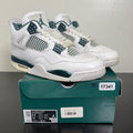 Jordan 4 Retro Oxidized Green 8.5 (Moderately Worn Pre-Owned)JordanWhite/Oxidized Green/White/Neutral Grey - Image 1