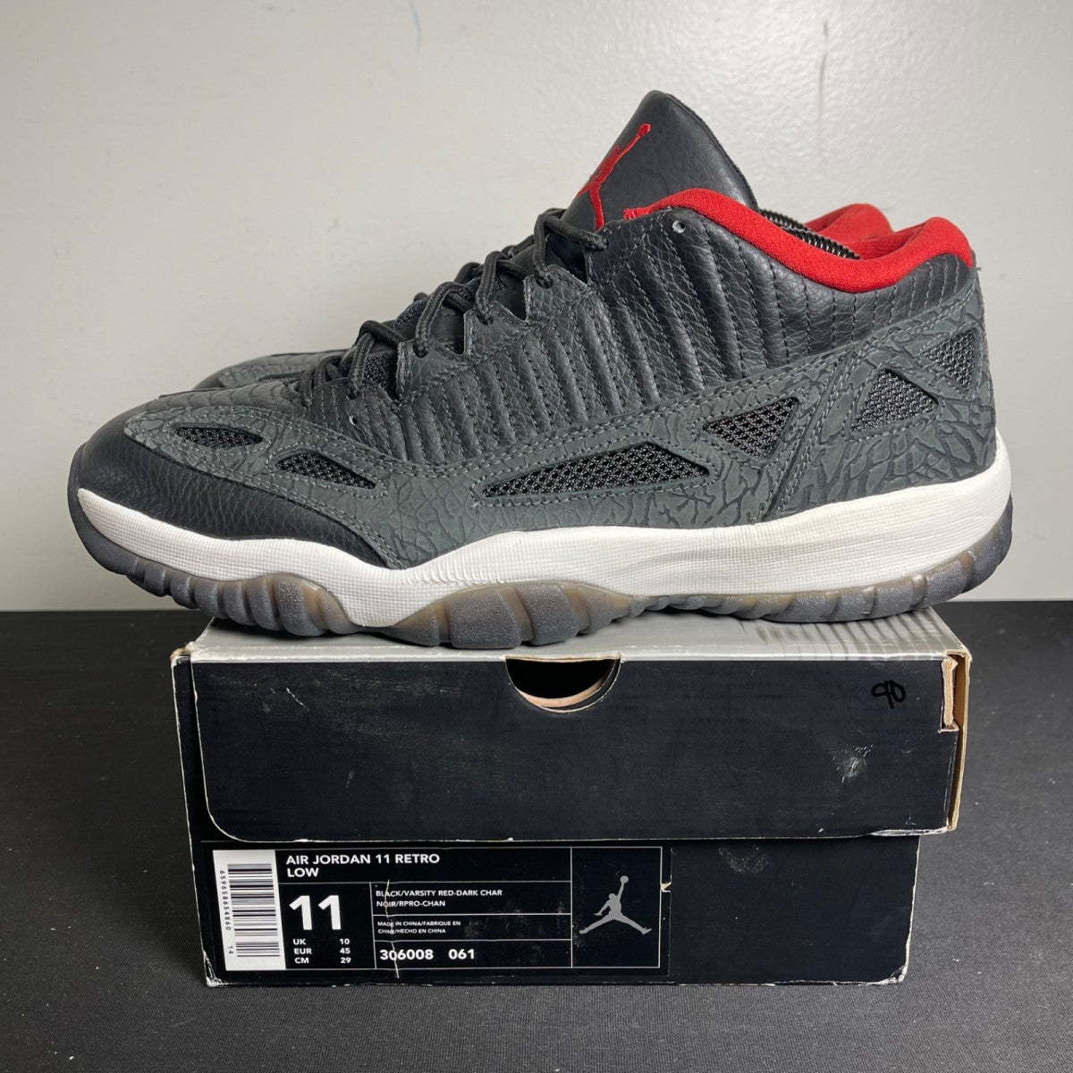 Jordan 11 Retro Low IE Bred (Size 11) - Image 3