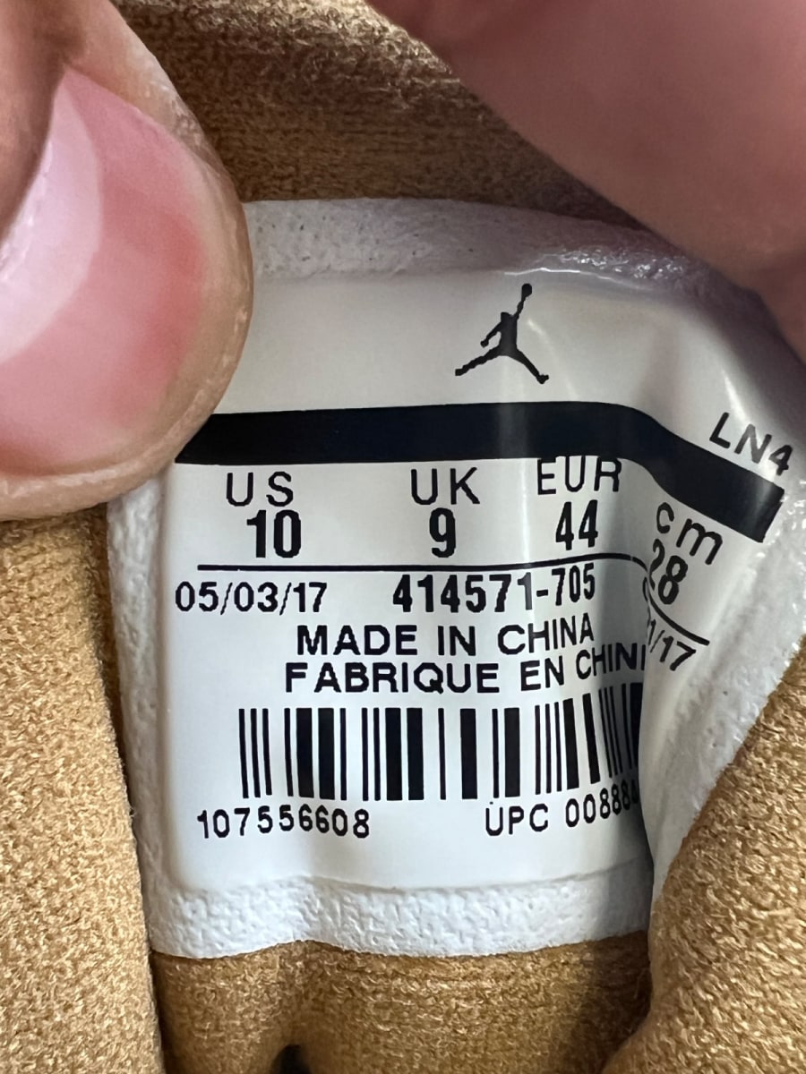 Jordan 13 Retro Wheat 10 (Moderately Worn Pre-Owned) - Image 6