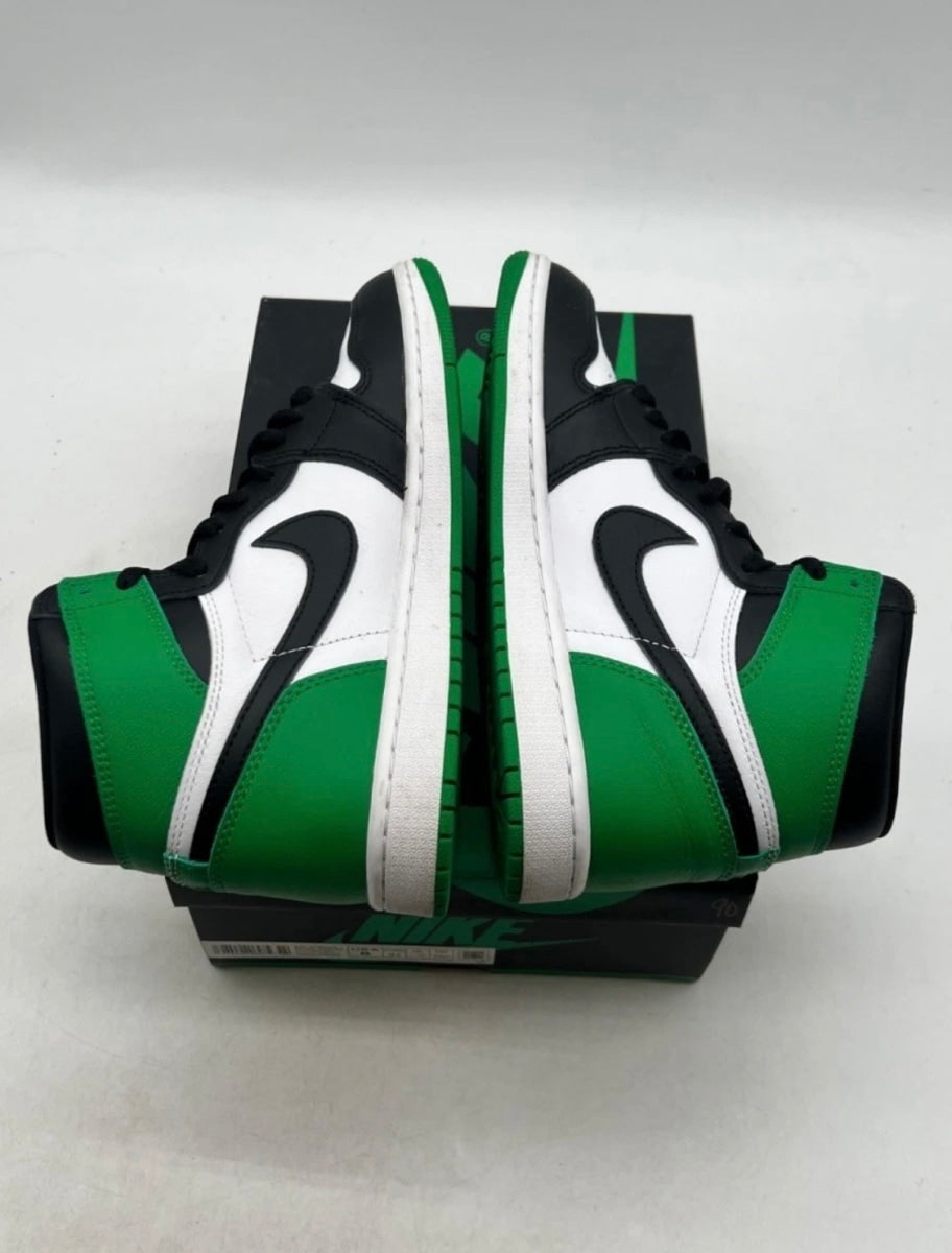 Jordan 1 Retro High OG Lucky Green 8 (Lightly Worn Pre-Owned)JordanBlack/Lucky Green-White - Image 9