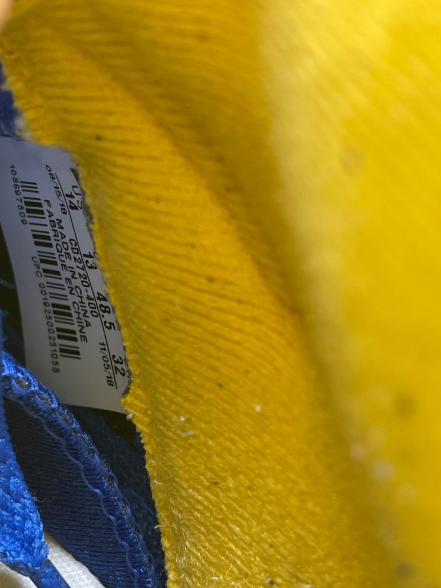 Jordan 5 Retro JSP Laney Varsity Royal 14 (Moderately Worn Pre-Owned) - Image 8