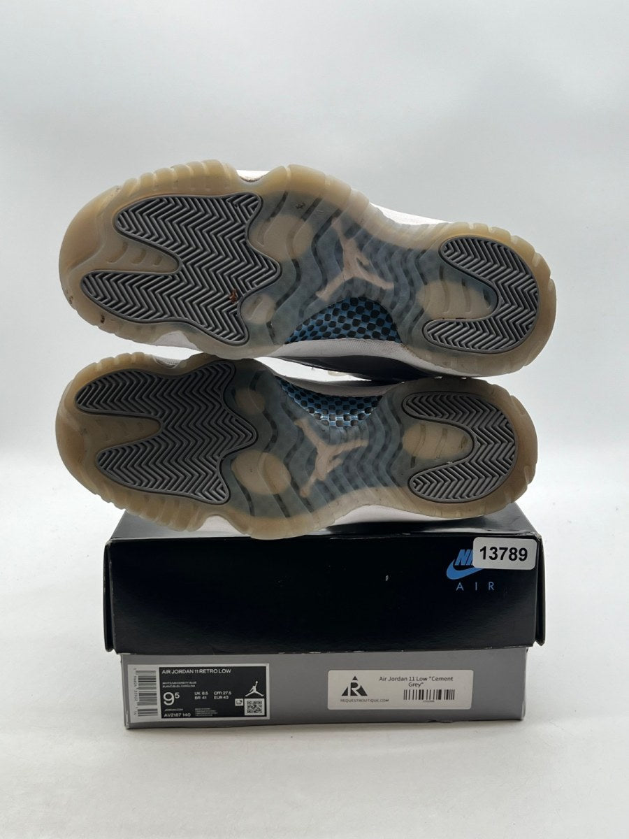 Jordan 11 Retro Low Cement Grey (Size 9.5) - Image 8