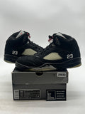 Jordan 5 Retro Black Metallic (2011) 11 (Heavily Worn Pre-Owned) - Image 1
