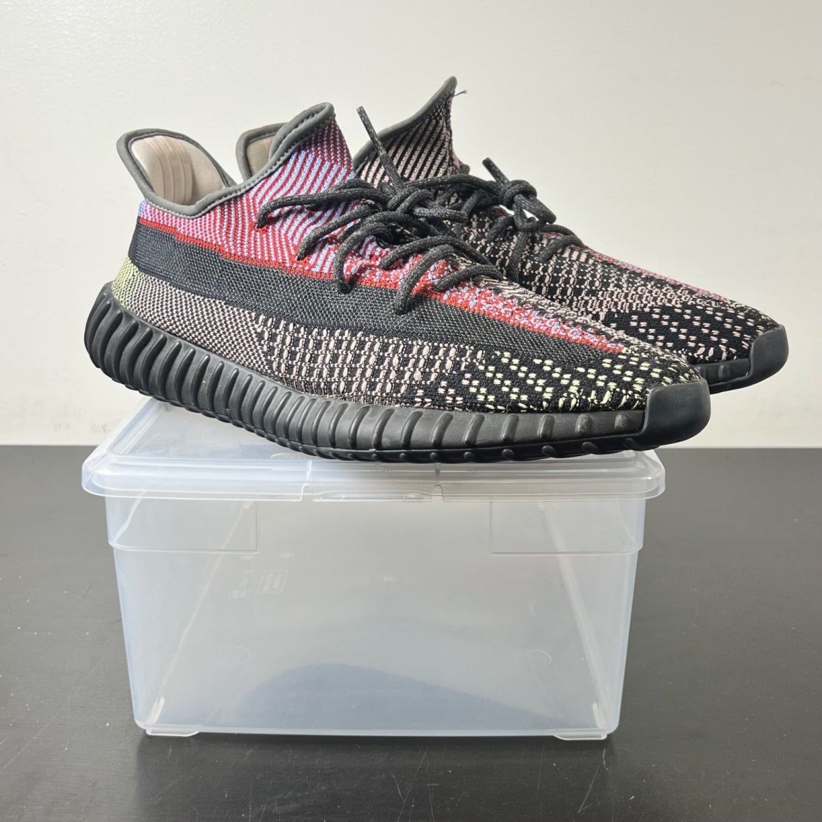 adidas Yeezy Boost 350 V2 Yecheil (Non-Reflective) 14.5 (Moderately Worn Pre-Owned)adidasYecheil/Yecheil/Yecheil - Image 1