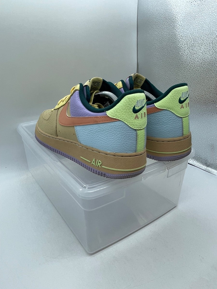 Nike Air Force 1 Low '07 Sesame Hydrangeas Soft Yellow Apricot Agate (Size 11.5) - Image 4