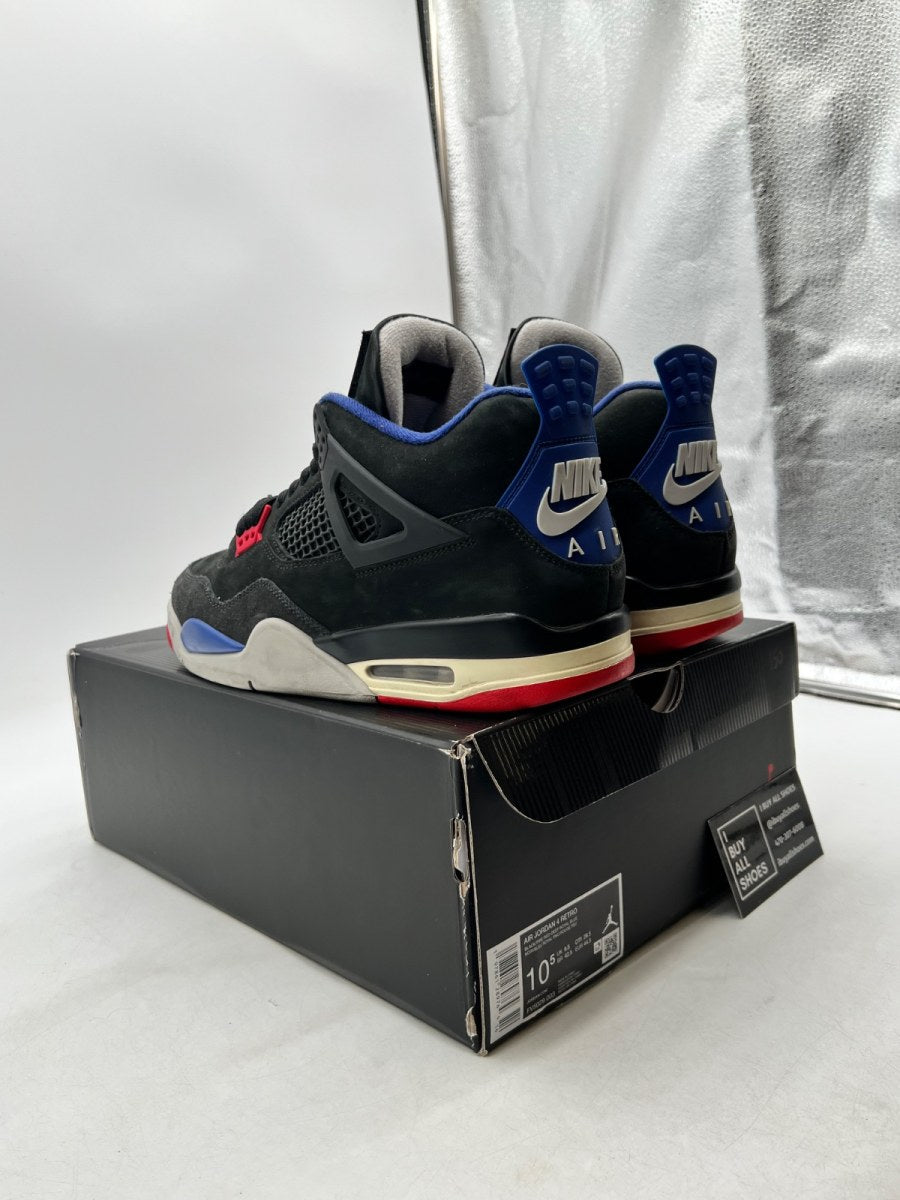 Jordan 4 Retro Rare Air (White Lettering) 10.5 (Moderately Worn Pre-Owned) - Image 4