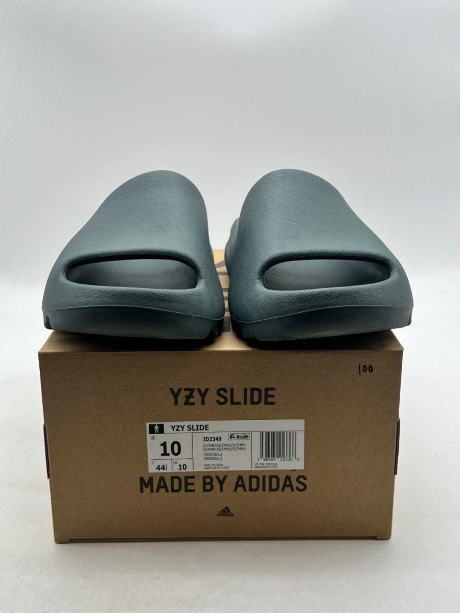 adidas Yeezy Slide Slate Marine 10 (Lightly Worn Pre-Owned)adidasSlate Marine/Slate Marine/Slate Marine - Image 2
