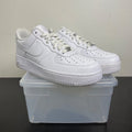 Nike Air Force 1 Low '07 White 9.5 (Moderately Worn Pre-Owned)NikeWhite/White - Image 1