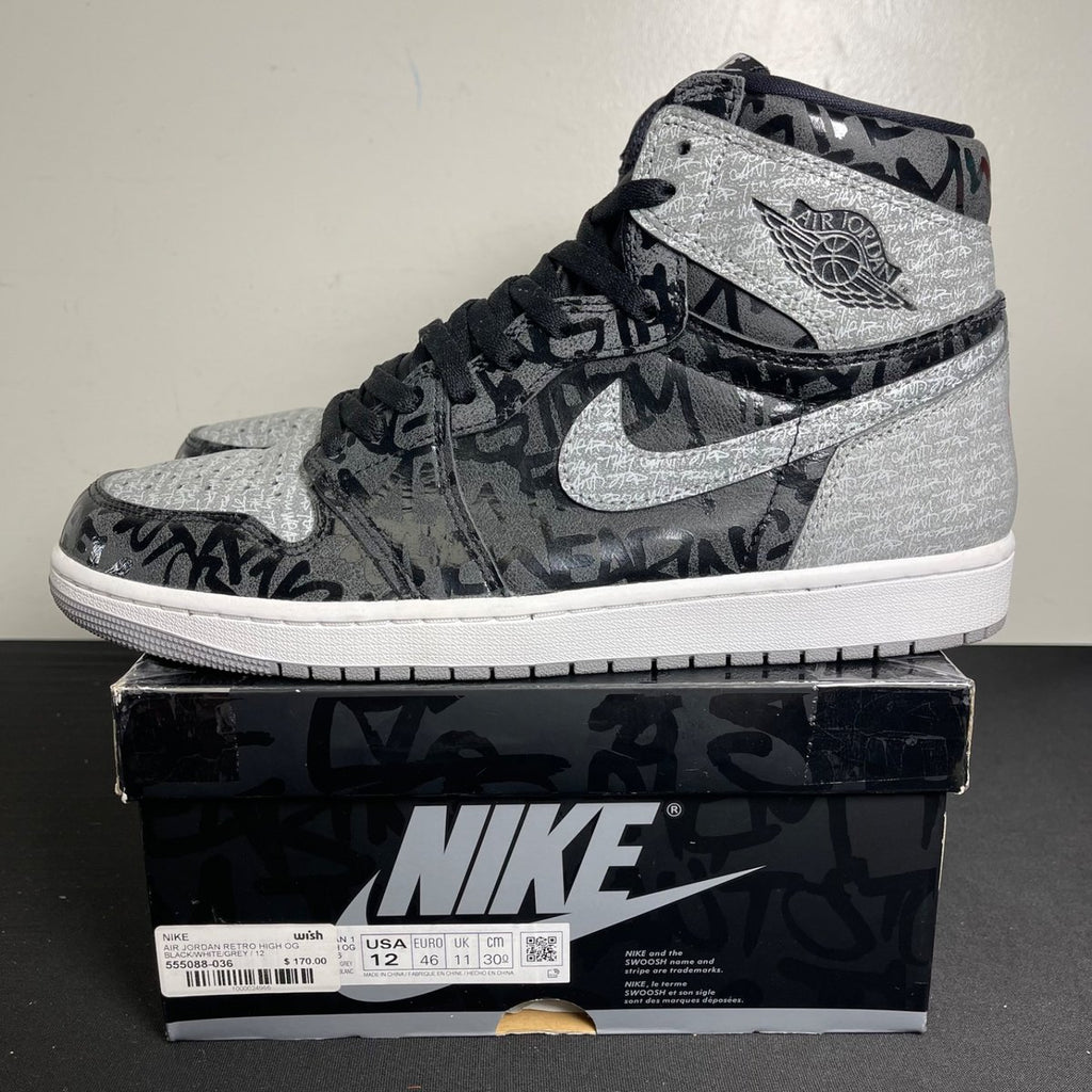 Jordan 1 Retro High OG Rebellionaire (Size 12) - aux