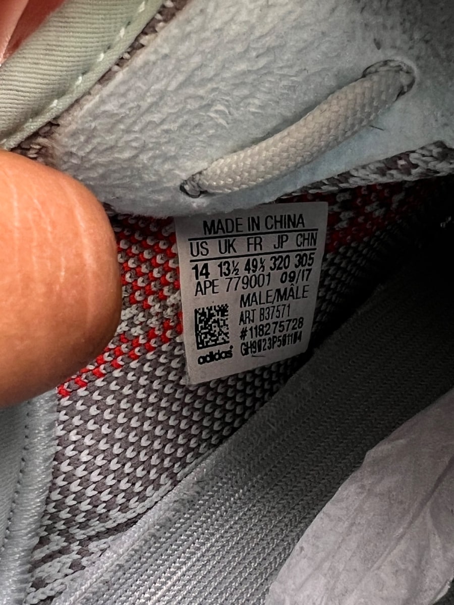 adidas Yeezy Boost 350 V2 Blue Tint (Size 14) - Image 7