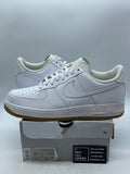 Nike Air Force 1 Low '07 White Gum 14 (Moderately Worn Pre-Owned) - Image 1