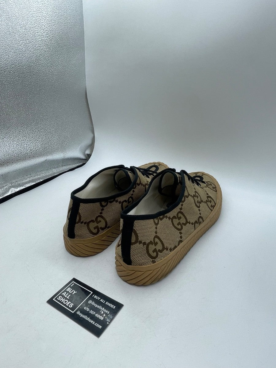 Gucci Maxi GG Low Top Beige Ebony 16 (Moderately Worn Pre-Owned) - Image 5