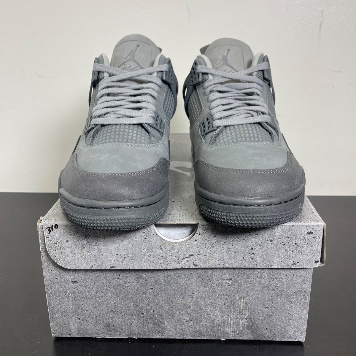 Jordan 4 Retro SE Paris Olympics Wet Cement 11 (New Pre-Owned)JordanSmoke Grey/Iron Grey/Cement Grey/Particle Grey - Image 2