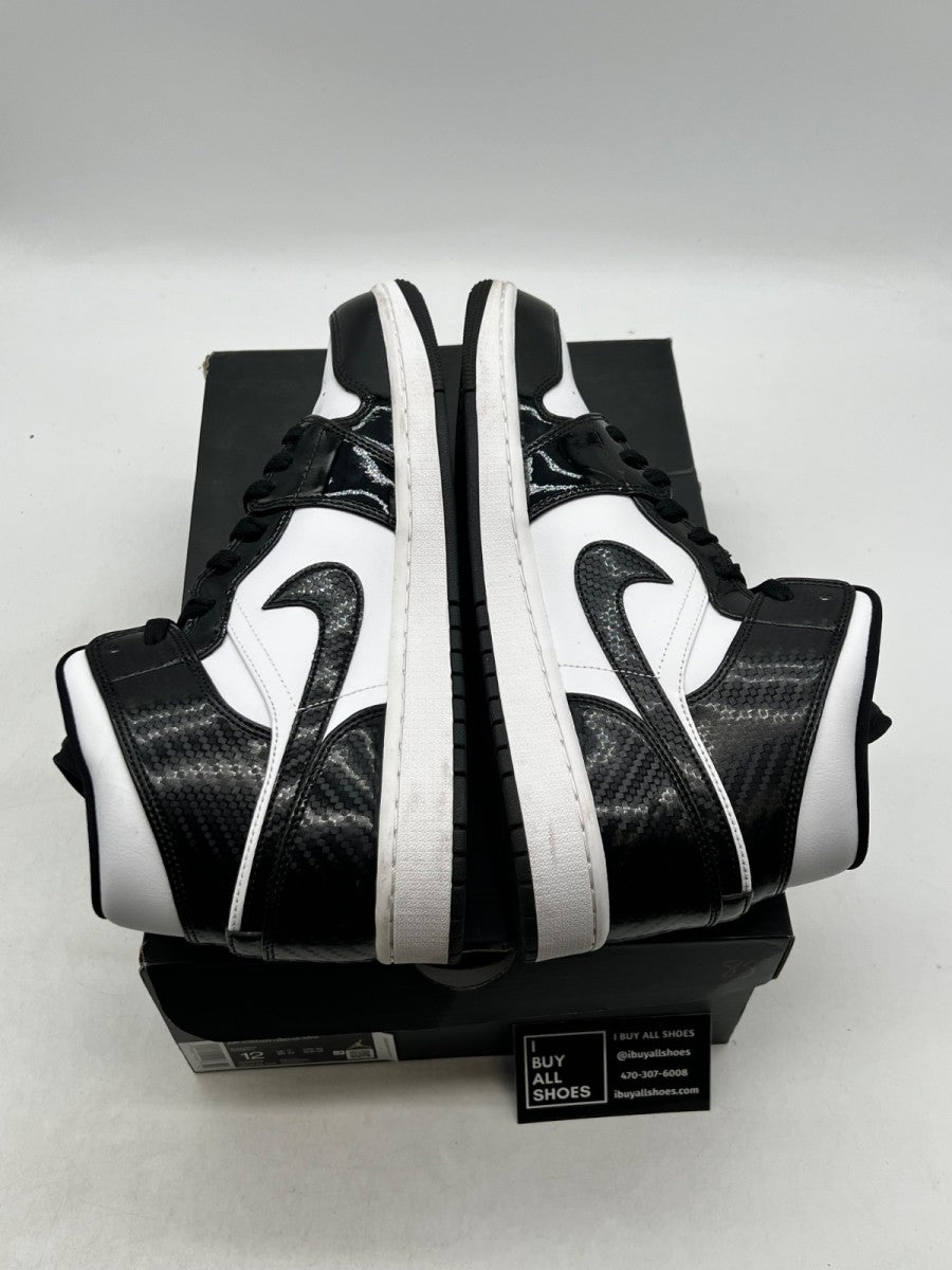 Jordan 1 Mid Carbon Fiber 12 (Lightly Worn Pre-Owned) - Image 7