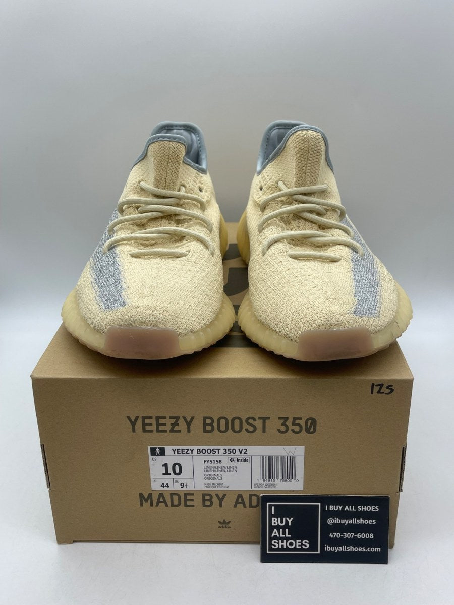 adidas Yeezy Boost 350 V2 Linen 10 (Moderately Worn Pre-Owned) - Image 2