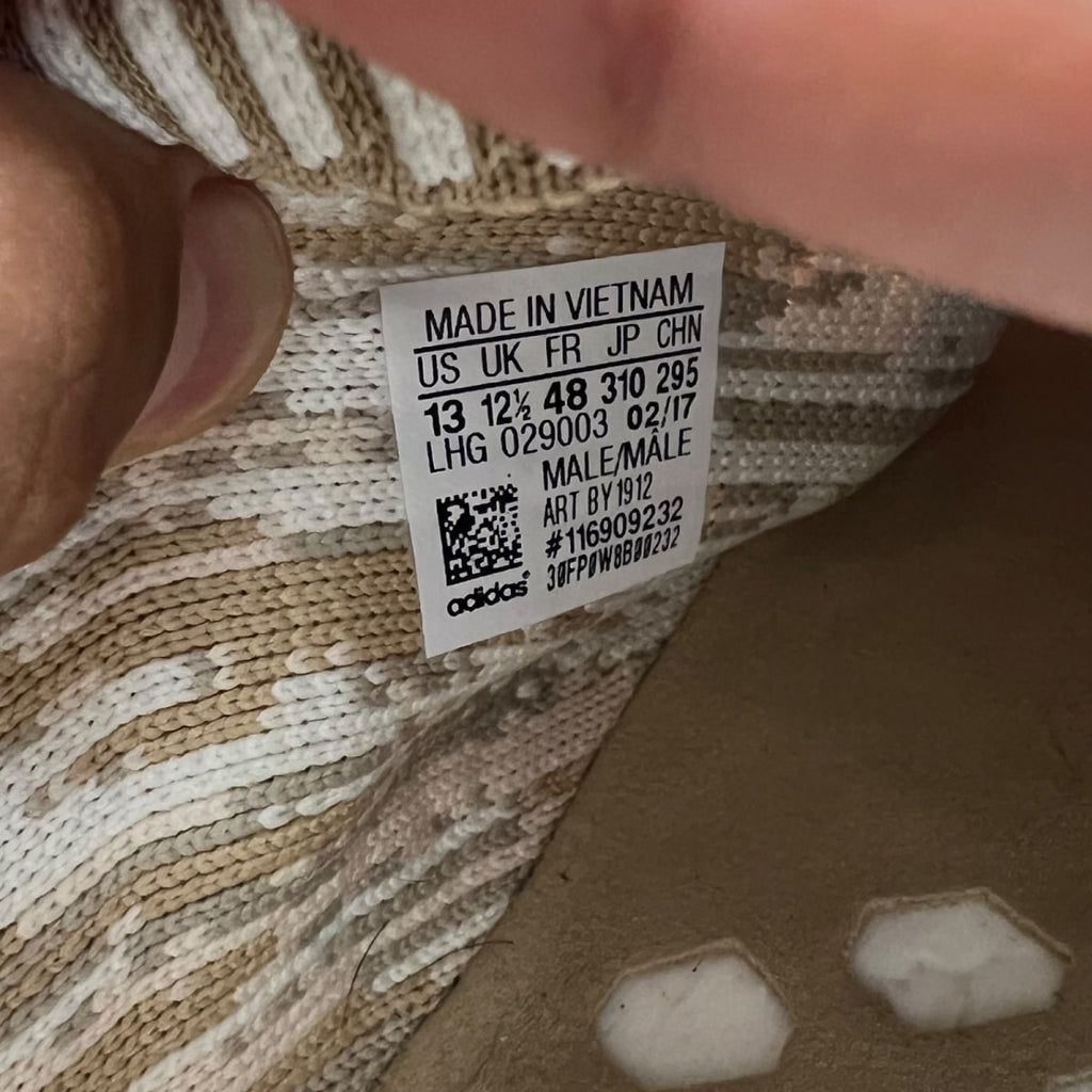 adidas NMD R1 Linen Khaki 13 (Lightly Worn Pre-Owned)adidasLinen Khaki/Linen Khaki/Off White - Image 4