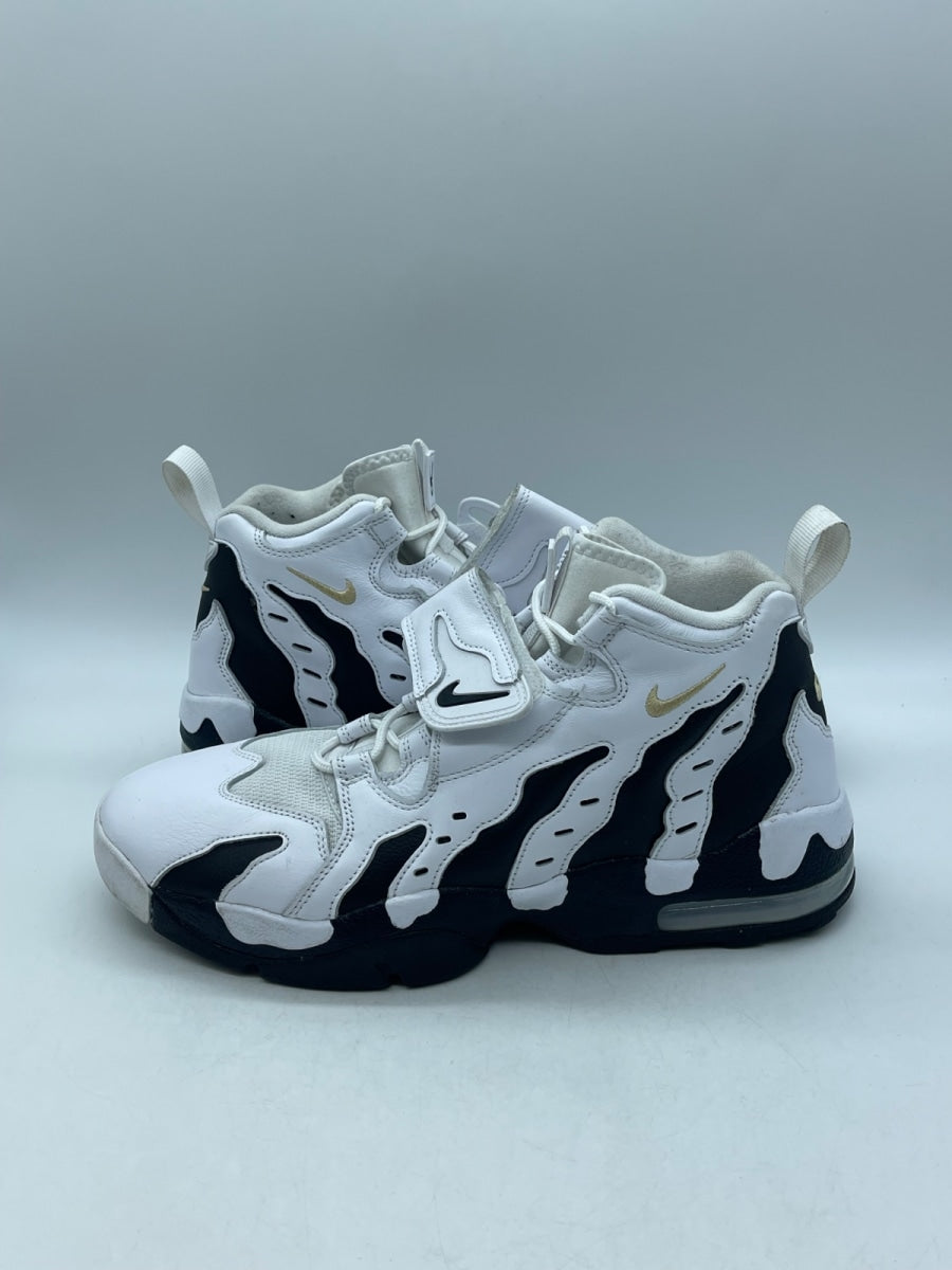 Nike Air DT Max '96 Colorado Away White Black 11.5 (Moderately Worn Pre-Owned)NikeWhite/Black/Vegas Gold - Image 1