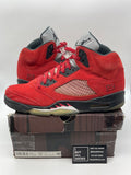 Jordan 5 Retro Raging Bull Red (2021) 12 (Moderately Worn Pre-Owned) - Image 1